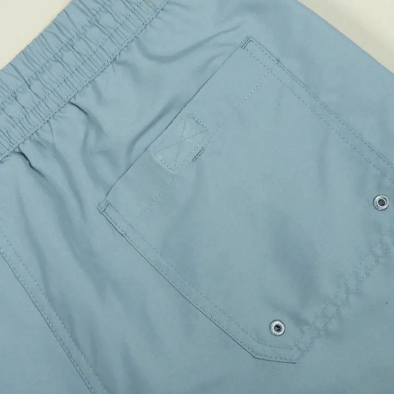 Carhartt WIP Chase Swim Trunks - Icy Water/Gold-4